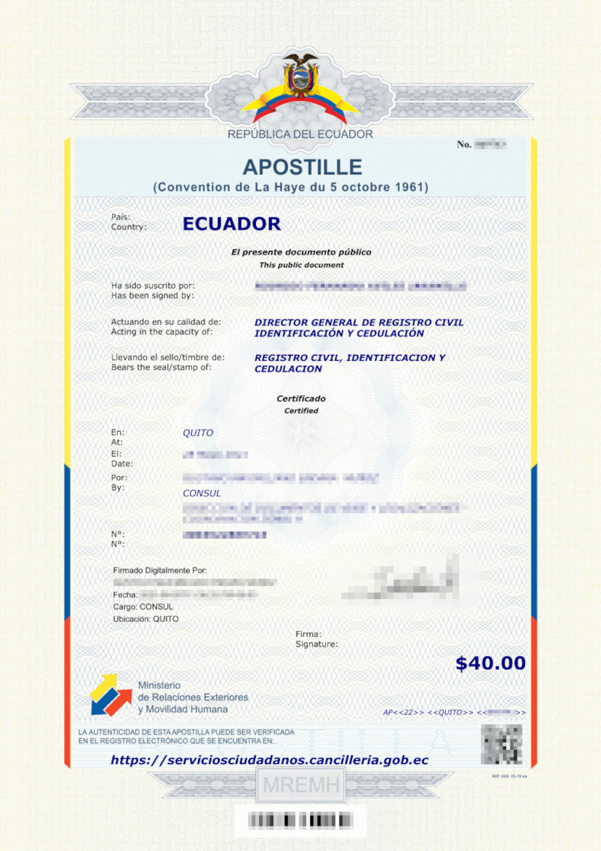 Traducción Jurada Español Alemán Ecuador Apostilla 6521