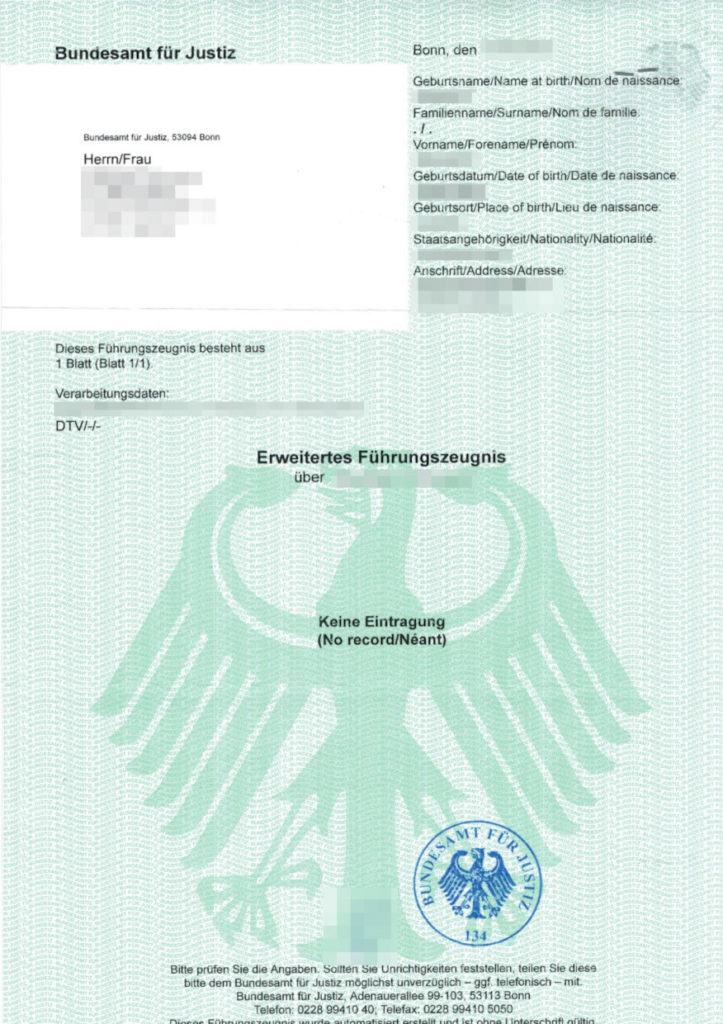 Führungszeugnis Beantragen Wie Lange Dauert Das Beglaubigte Übersetzung deutscher Urkunden und Zeugnisse