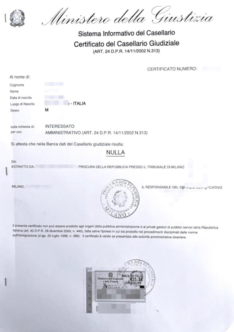 beglaubigte-uebersetzung-strafregisterauszug-italien