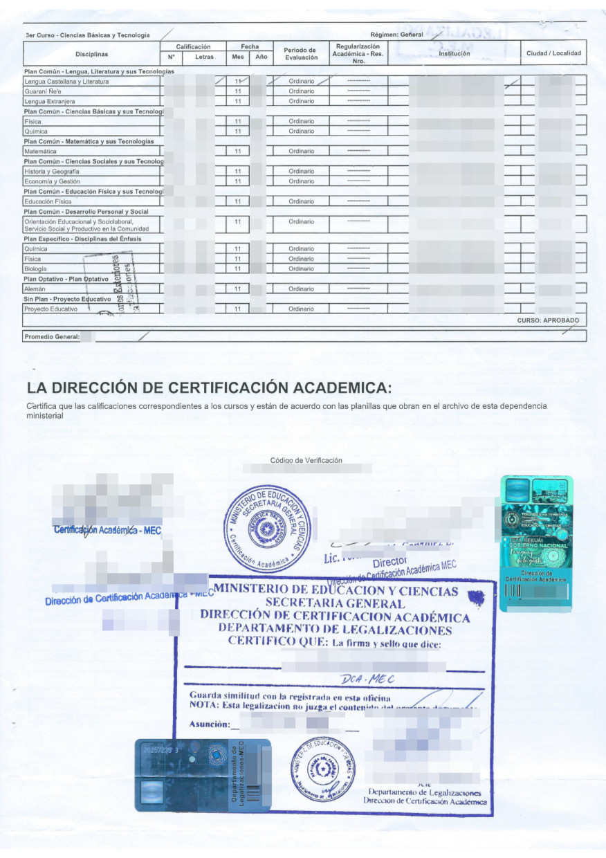 beglaubigte-uebersetzung-schulnoten-paraguay
