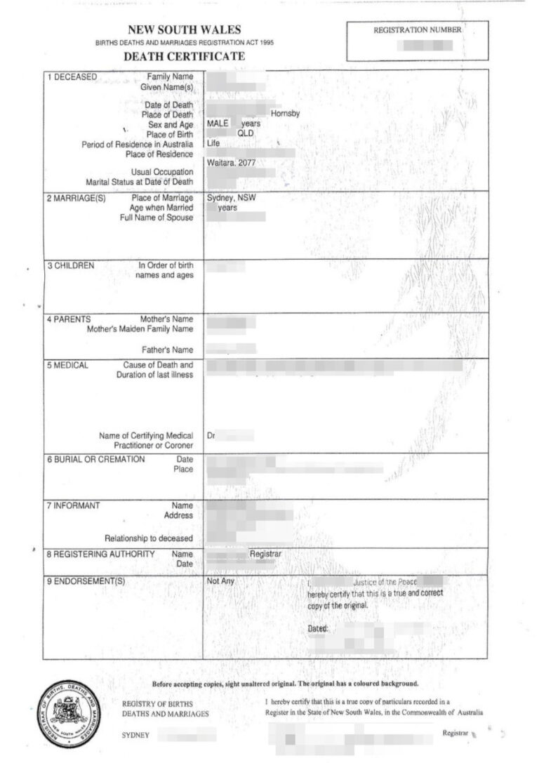 sworn-translation-death-certificate-australia