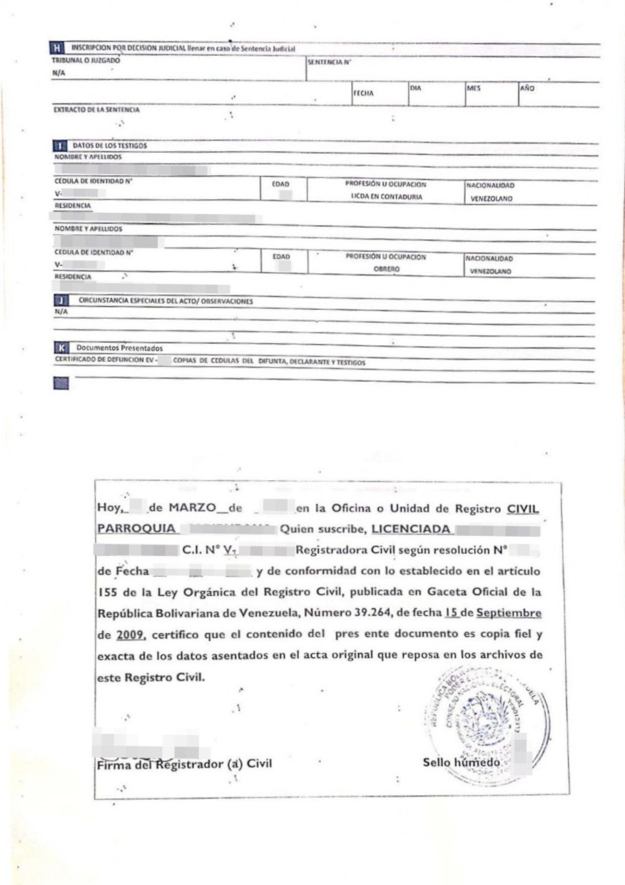 traduccion-jurada-registro-defuncion-venezuela