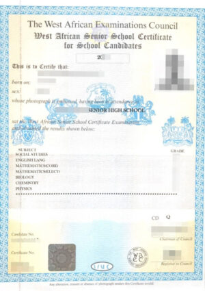 WAEC Senior School Certificate